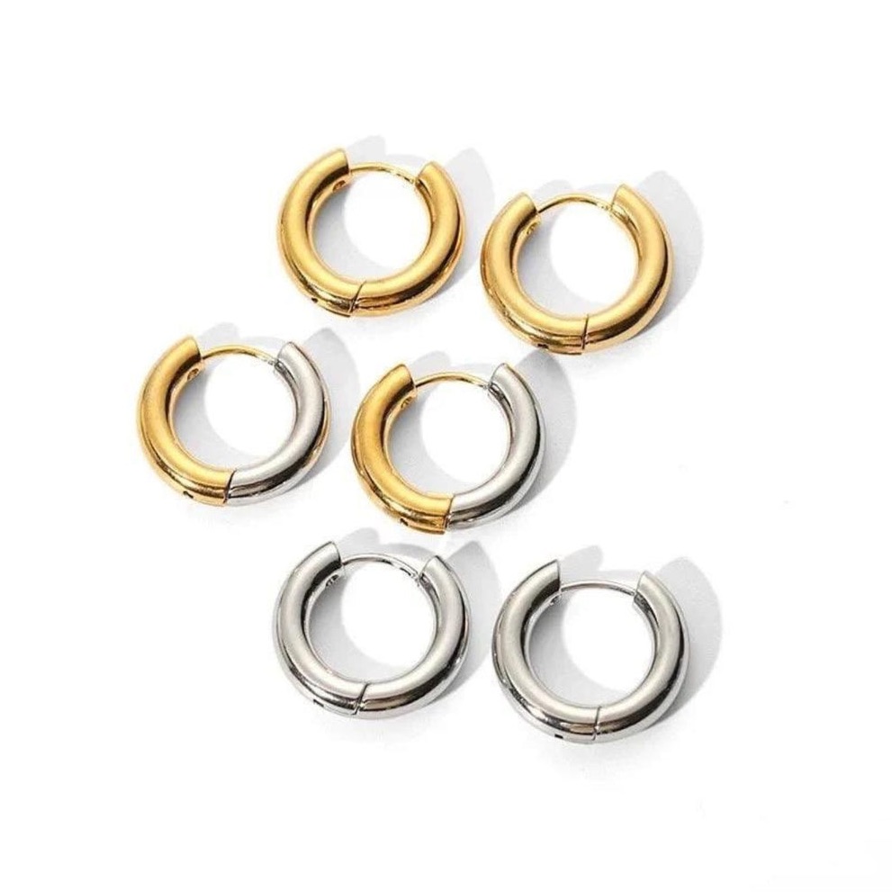 Hoop Earrings - Pack Of 3
